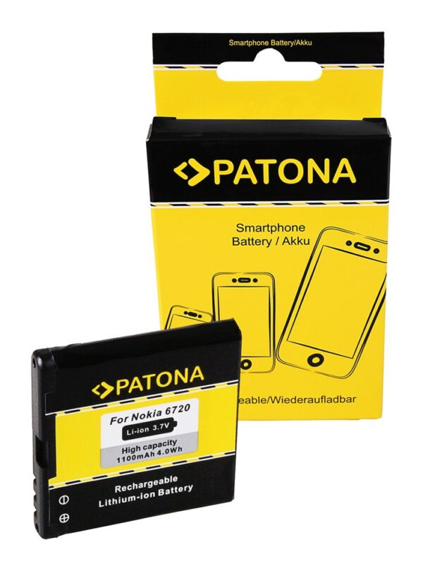 Battery Nokia BP-6MT E51 Nokia N81 N81-8GB N82 6720 classic