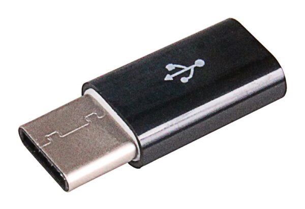 USB 3.1 Typ C-Plug to Micro-USB-Socket Converter Adapter