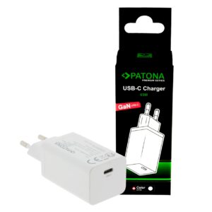 Premium GaN PD65W Adapter white 1xUSB-C PD3.0 QC3.0